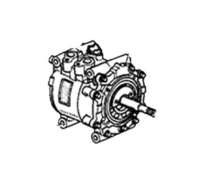 Honda Civic AC Compressor 38800-PS9-B01, 38800PS9B01