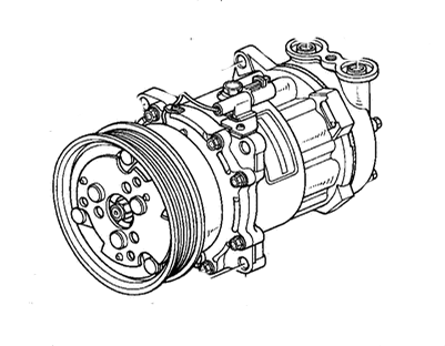 38800-P5T-G20, 38800P5TG20 AC Compressor for Honda CIVIC and ACCORD