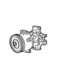 AC Compressor 88310-02B60,8831002B60 Toyota C-HR Japan Built