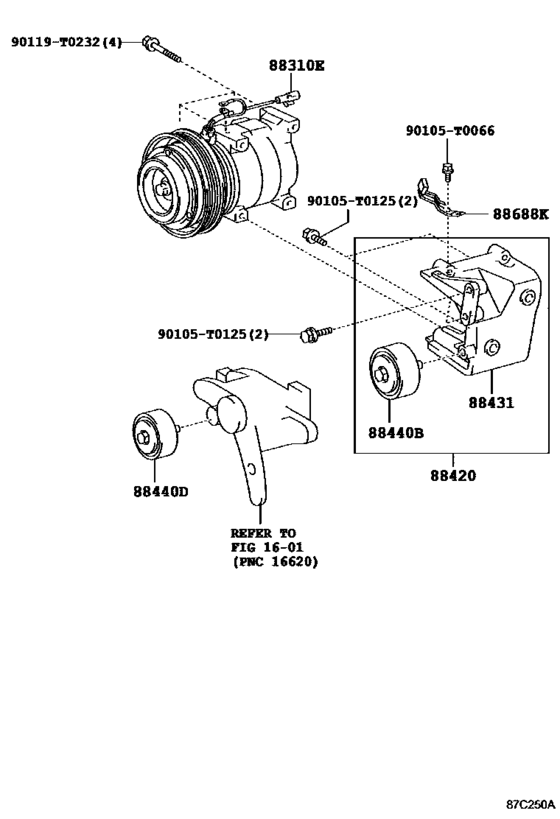 Toyota AC Compressor Assy88310-0K114, 883100K114;  88310-0K112, 883100K112 HILUX/4RUNNER TRUCK 