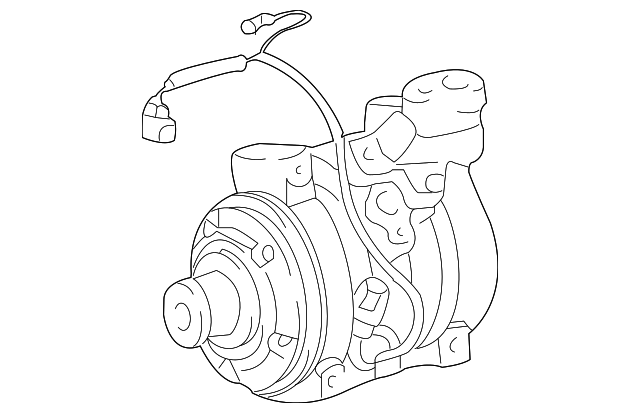 Auto AC Compressor Assy 88310-42130, 8831042130 RAV4/VANGUARD 
