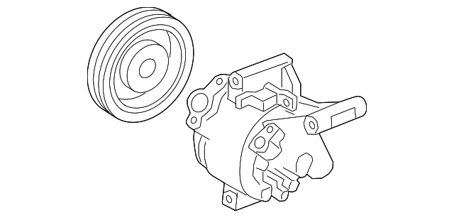 A/C Compressor 88310-WB001, 88310WB001 SCION IA/YARIS  DD1C  2015-2018;  DD1D  2015-2018