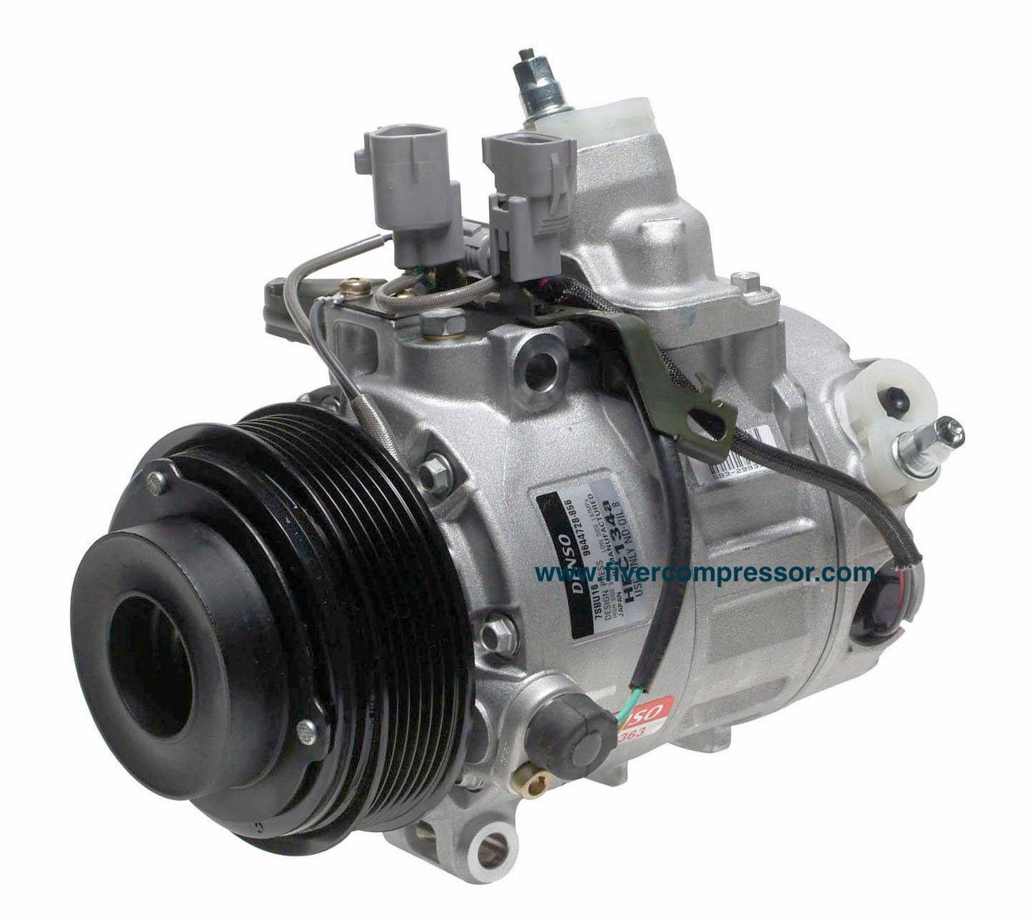 AC Compressor 8831050140, 8831050142, 8832050100, 8832050101, 8832050102 for Lexus RX430 (UCF30) Toyota Crown (UZS171/UZS173/UZS175) and Toyota Celsior (UCF30/UCF31)