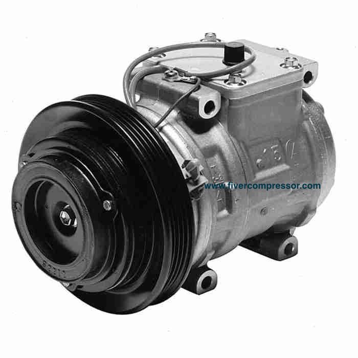 AC Compressor 88320-12520,88310-12760,88320-12520 for Toyota 4Runner (DLX,SR5,STD) V6 3.0L 1987-1995 for Toyota Pickup (DLX, SR5, STD) V6 3.0L 1987-1995 and Toyota Van 1989