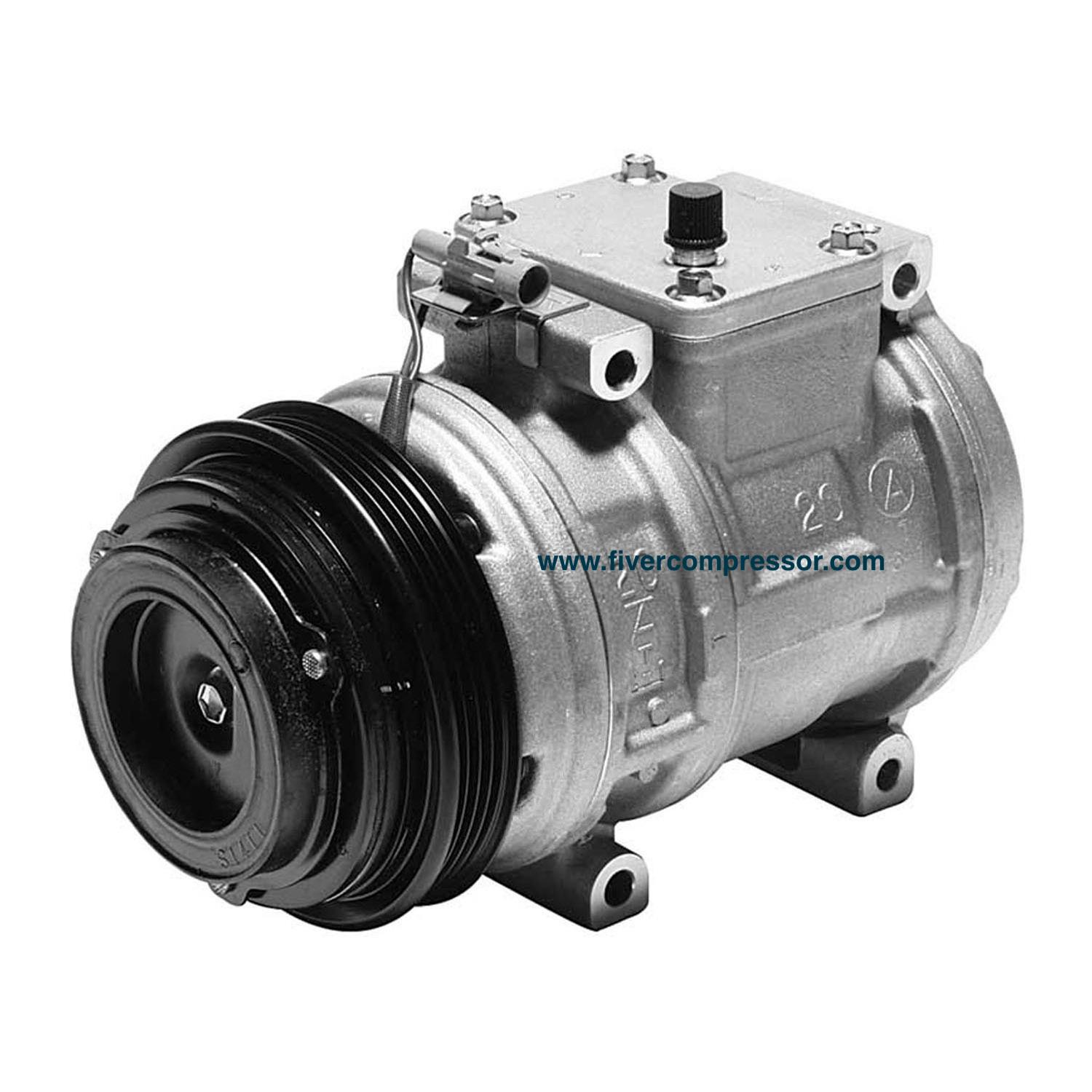 10PA17E Auto A/C Compressor 4PK 12V OE 88320-28160, 88320-28200, 88320-95D00, 88320-28160 for Toyota PREVIA/ TARAGO L4 2.4L 1990-1999  for Toyota ESTIMA/ EMINA/ LUCIDA 2.2L Disel Turbocharged 1990-199