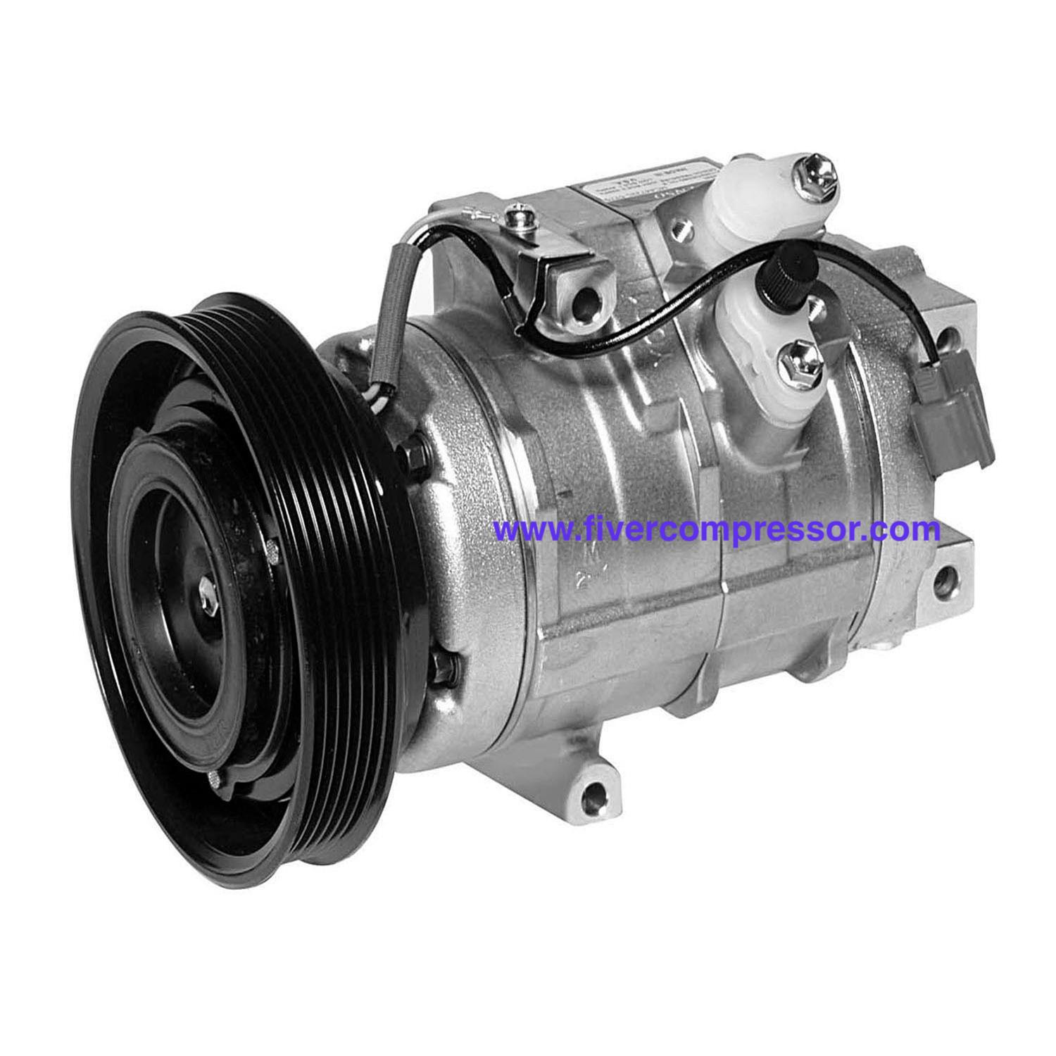 10S20C Type 6PK A/C Compressor 38800P8FA01, 38810P8FA01, 38810RN0A01, 38900P8FA01 for  Acura MDX V6 3.5L 2001-2002 for Honda Odyssey 3.5L V6 1999-2004 for Honda Pilot 3.5L V6 2003-2004