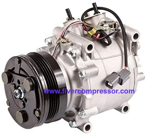 Honda Civic A/C Compressor 1.5L/1.6L 1992-1993  Honda Del Sol Air Conditioning Compressor TRS090 Type 8800-P06-A01,  38810P06A01