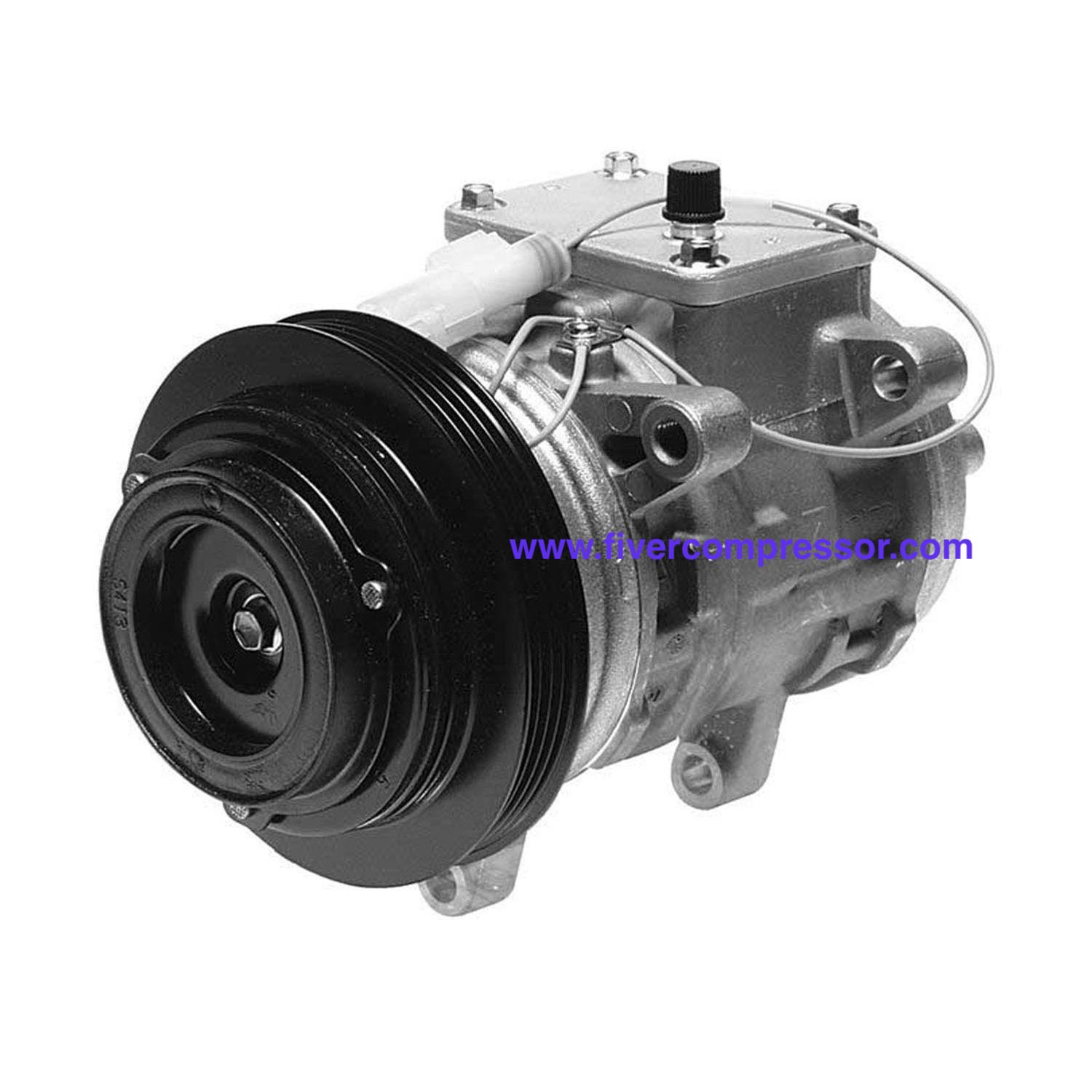 Auto A/C Compressor Denso Type 10PA15E 4Grooves 38800PH1023, 38800PH1R010, 38810PH1023, 38810PH1N01 for Honda Accord CA4 1.6L 1989 for Honda Accord CA5 2.0L 1986-1989