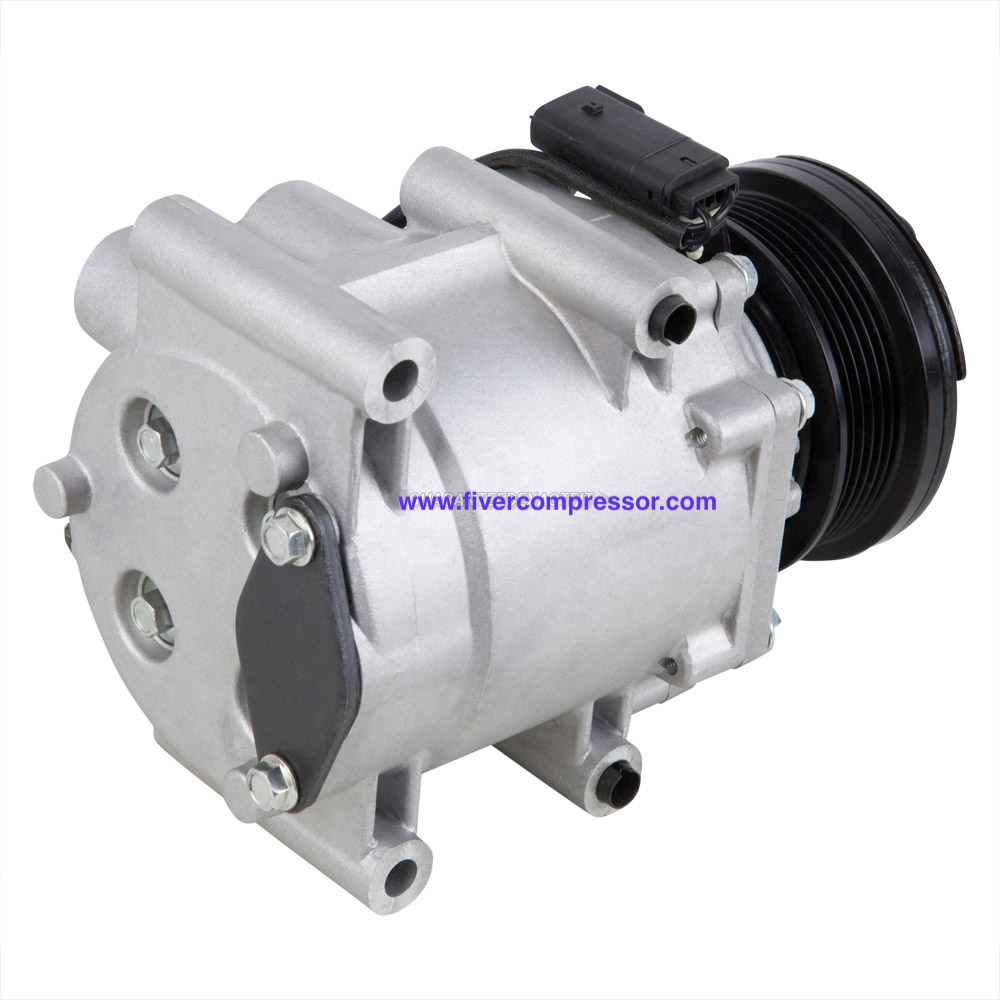 Scroll Type 6 Groove 5M6Z19V703AA  ZZCC6145Z  8L8Z19703B Auto A/C Compressor for Mazda Tribute 2.5L Hybrid  2008-2010 