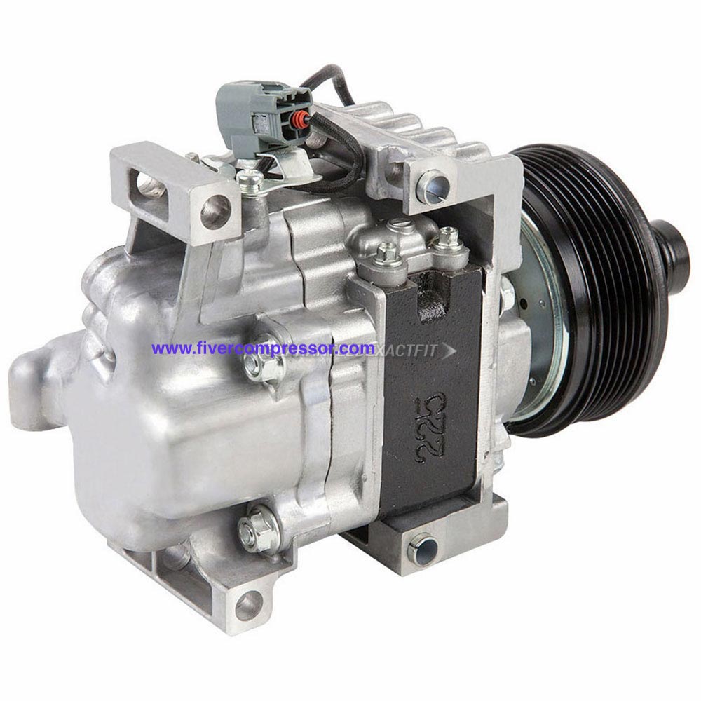 12V 6 Grooves Auto A/C Compressor for Mazda 3 2004-2009 Cooler for Mazda 5 2006-2010 BP4S61K00, BP4S61Y00, CC4361450E