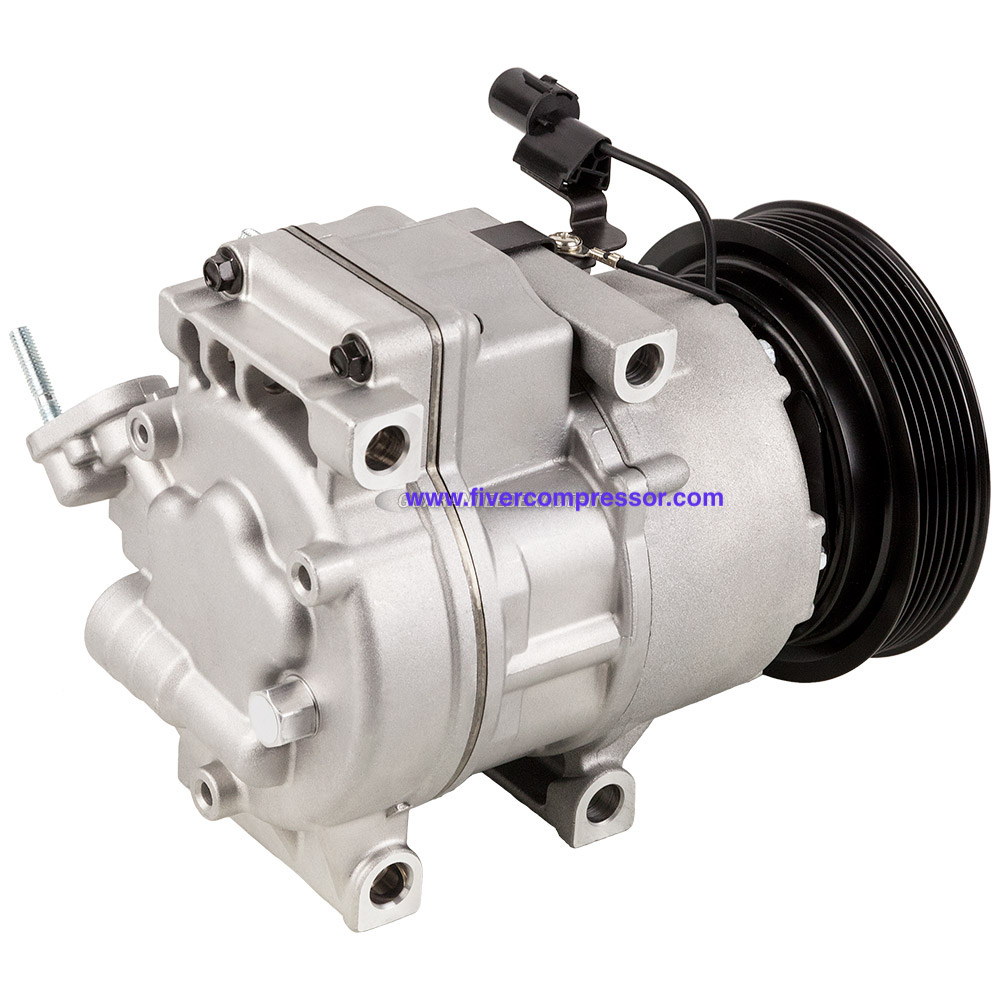 Hyundai Sonata 3.3L 2009-2010 Air Conditioning Compressor Replacement 977013K425, 977013K700 VS16M Type 6PK