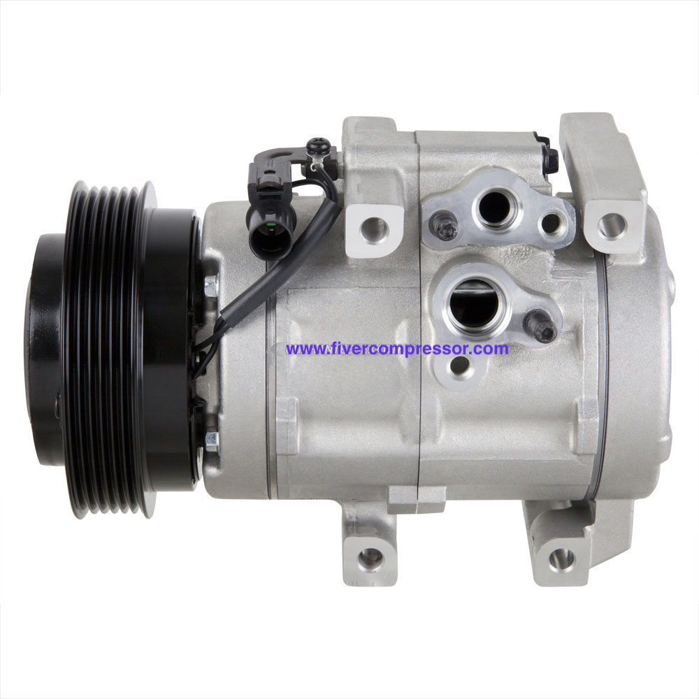 Hyundai ENTOURAGE GLS V6 3.8L 2007-2008 and HYUNDAI ENTOURAGE LIMITED V6 2007-2008 HS20 6PK AC Compressor 977014D900,977014D901