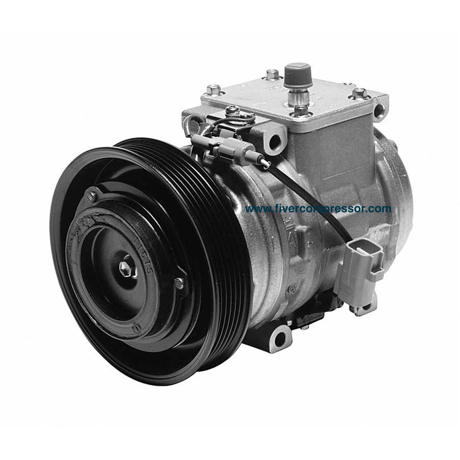 12V Type 10PA15C Auto AC Compressor 6PK 4711202, 8831002050, 8832002050 for Toyota <a href=http://www.fivercompressor.com/toyota-AC-compressor.html target='_blank'>Corolla</a> CE/LE/S/VE 1.8L 1998-2002