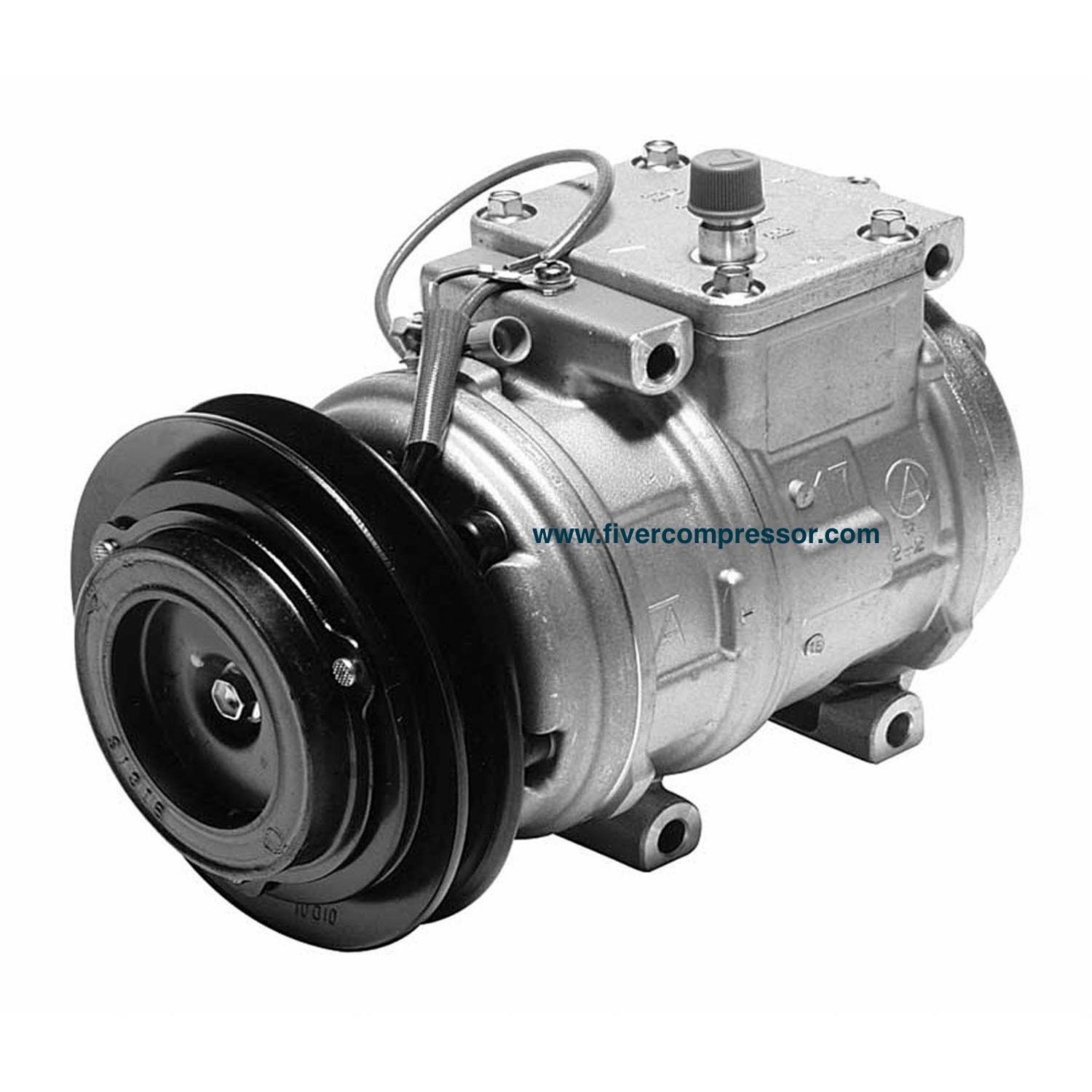 10PA17C A/C Compressor 4711166,8831060720,8832060580,88310-60720, 88320-60580 for Toyota <a href=http://www.fivercompressor.com/toyota-AC-compressor.html target='_blank'>Land Cruiser</a> FZJ80 L6 4.5L 1993-1997 and <a href=http://www.fivercompressor.com/toyota-AC-compressor.html target='_blank'>Lexus</a> LX450 FZJ80 1995-1998