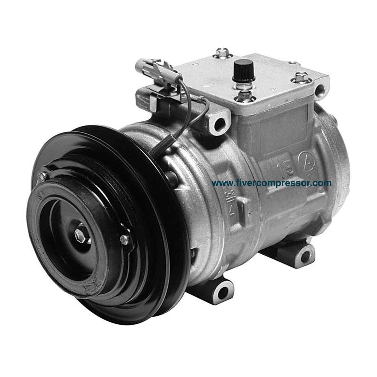 10PA15C Compressor Assy, Cooler A1 Groove, 88320-35270, 8832035280,88310-35340, 4711141 for Toyota <a href=http://www.fivercompressor.com/toyota-AC-compressor.html target='_blank'>Hilux</a>/4Runner Truck RN101/RN106/RN110/RN80/RN85/RN90 1989-1995 for Kia Sportage 2.0L 1996-2001