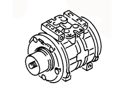 AC COMPRESSOR 034260805C AUDI 100