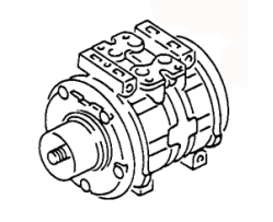 AC COMPRESSOR 077260803C 077260803B AUDI V8