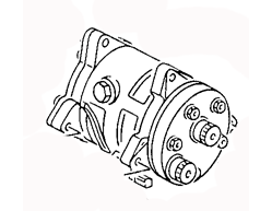 AC COMPRESSOR 191820803 1GD820803A 1GD820803 VOLKSWAGEN JETTA