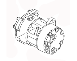 AC COMPRESSOR 1H0820803F 1H0820805F VOLKSWAGEN JETTA