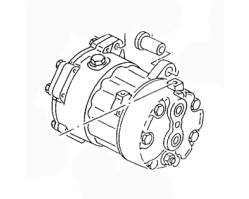 AC COMPRESSOR 1H0820803J 1H0820803D VOLKSWAGEN GOLF VARIANT