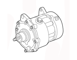 AC COMPRESSOR 1J0820805X 1J0820805 VOLKSWAGEN BEETLE