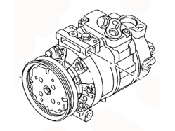 AC COMPRESSOR 1K0820803J 1K0820803G 1K0820803Q AUDI A3 SPORTBACK
