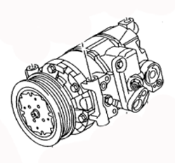 AC COMPRESSOR 2E0820803D 2E0820803C VOLKSWAGEN CRAFTER