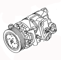 AC COMPRESSOR ASSY 2E0820805 VOLKSWAGEN CRAFTER