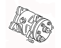 AC COMPRESSOR 357820803C 357820803A 357820803P VOLKSWAGEN CORRADO