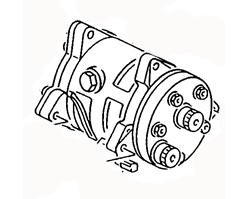 AC COMPRESSOR 357820803Q 357820803P VOLKSWAGEN PASSAT