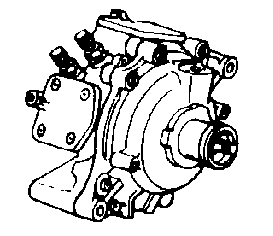HONDA PRELUDE 1987 COMPRESSOR ASSY 38800PJ6663 