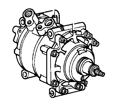AC COMPRESSOR 38810P06A04 HONDA CIVIC 1994