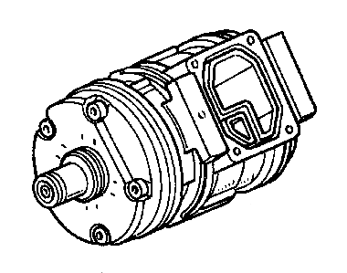 COMPRESSOR ASSY 38810PY3033 38810-PY3-043 HONDA LEGEND 1993