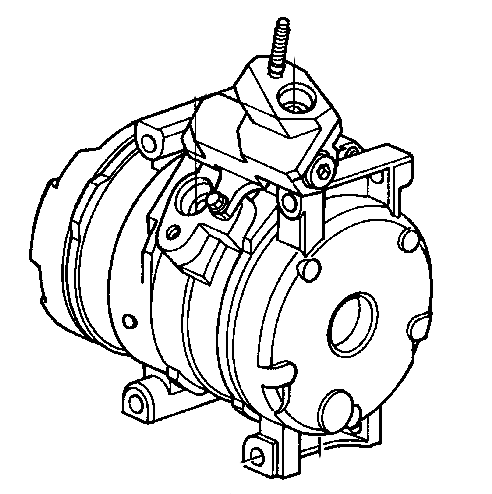 AC COMPRESSOR 38810RBDE11 HONDA ACCORD 2004
