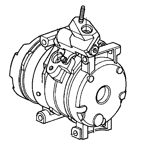 AC COMPRESSOR 38810RMAG01 HONDA ACCORD 2006
