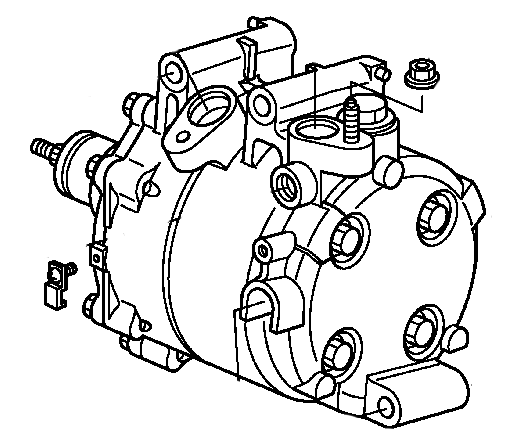 AC COMPRESSOR 38810RSAE01 HONDA CIVIC 2006
