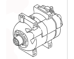AC COMPRESSOR 4A0260805AK 4A0260805AJ AUDI A6/AVANT
