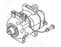 AC COMPRESSOR 4A0260805D 4A0260805AD 4A0260805AH AUDI 100