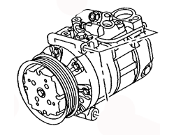 AC COMPRESSOR 4B0260805H AUDI A6/AVANT