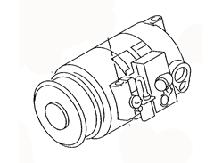 AC COMPRESSOR 4B0260805J AUDI A6/AVANT