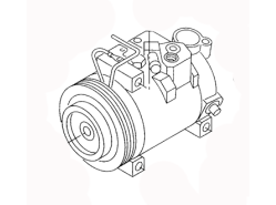 AC COMPRESSOR 4B0260805PX 4B0260805P 4B0260805N VOLKSWAGEN PASSAT