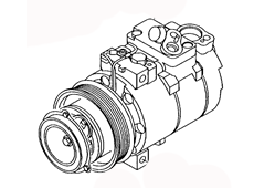 AC COMPRESSOR 4D0260805G AUDI A8/S8 QUATTRO