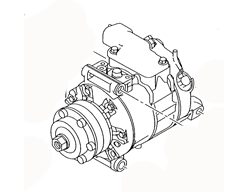 AC COMPRESSOR 4F0260805AD 4F0260805AH 4F0260805L AUDI A4/S4 CABRIO