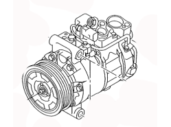 AC COMPRESSOR 4F0260805AJ AUDI A6/AVANT