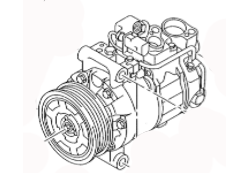 AC COMPRESSOR 4F0260805AN 4F0260805AP AUDI A6/AVANT