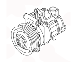 AC COMPRESSOR 4F0260805R 4F0260805H 4F0260805F AUDI A6/AVANT