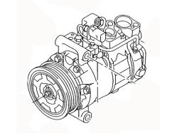 AC COMPRESSOR 4F0260805S 4F0260805N 4F0260805J AUDI A6/AVANT