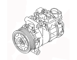 AC COMPRESSOR 4F0260805T 4F0260805P 4F0260805M AUDI A6/AVANT