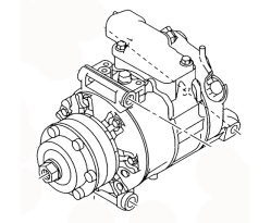 AC COMPRESSOR ASSY 4G0260805F AUDI A6/AVANT