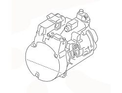 AC COMPRESSOR ASSY 5C0820803F VOLKSWAGEN JETTA